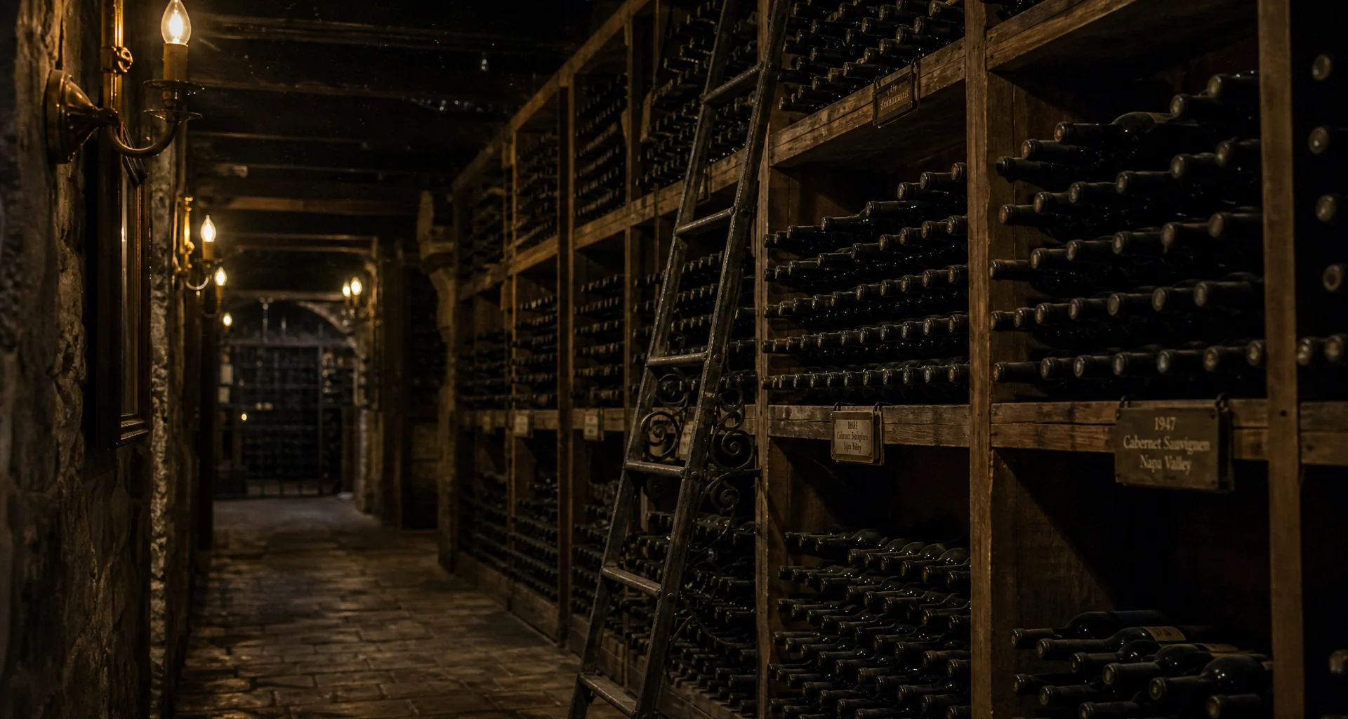 Reserve wine cellar